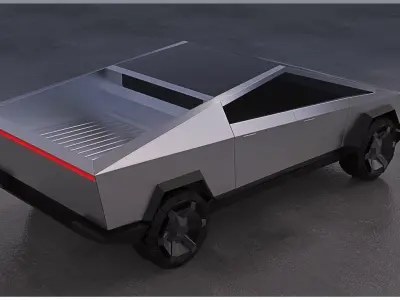 Tesla Cyber truck 3D model
