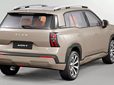 GAC Aion V 2025 with Interior 3D model