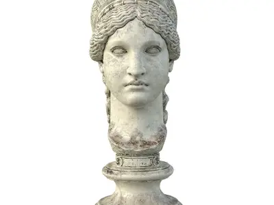 Old Bust of Hera 3D model