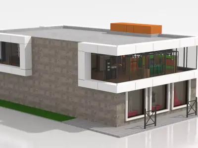 Clothing Store 3D model