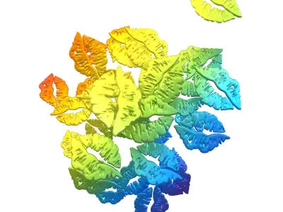 Many Kisses Mark v1 018 3D model