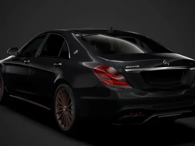 Mercedes-AMG S 65 Final Edition Worldwide V222 2020 3D model