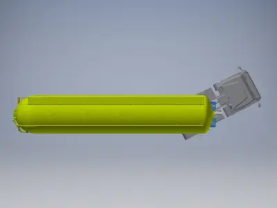  simulator EqBulk truck 3D model 3D model