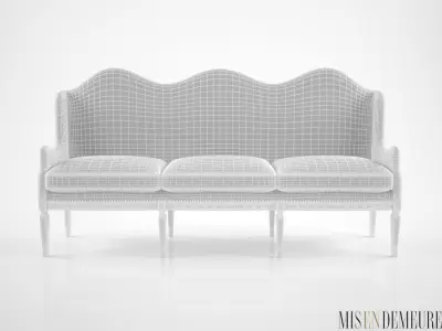 Mis En Demeure Debastopol Sofa 3D model