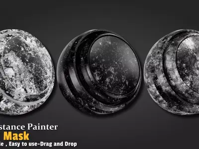 Dirt Smart Mask Substance 3d Painter Texture