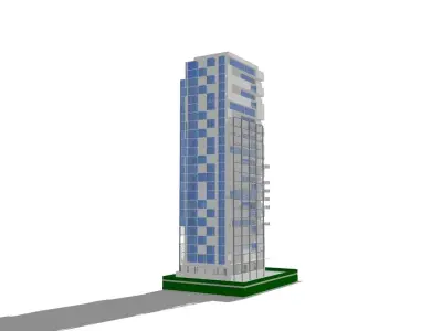 Mixed use 01 3D model