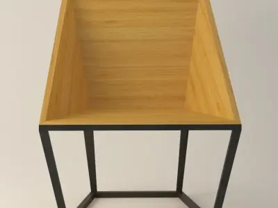 Alberto Vitelio Low-poly 3D model