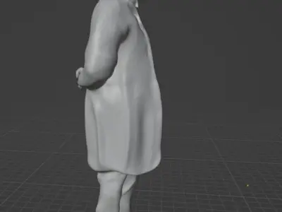 Carl Benz 3D print model