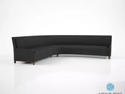 Avenue Road Perry Street Boomerang Sofa 3D model