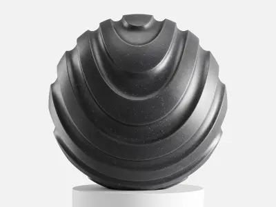 Abstract sculpture Sphera 3D model