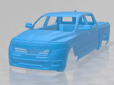 Ram 1500 Ramcharger - Body Car STL Model 3D print model