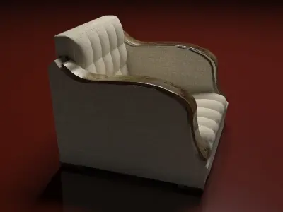 Armchair 3D model get