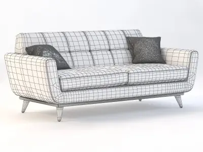 Joybird Hughes Two Seater 3D model