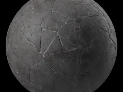 Pavement Materials 48- BrushRock Stone Paving  Sbsar 4k Seamless Texture