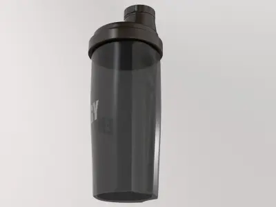 Protein Shake Bottle 3D model