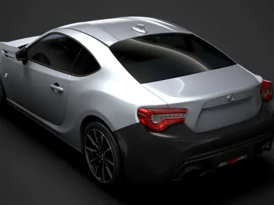 Toyota RC 86 2020 3D model