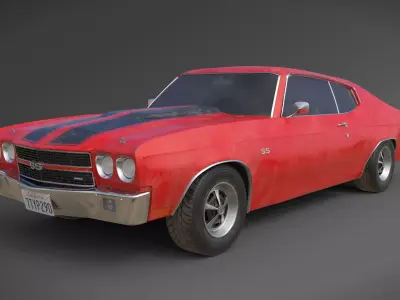 Chevrolet Chevelle SS 1970 3D model