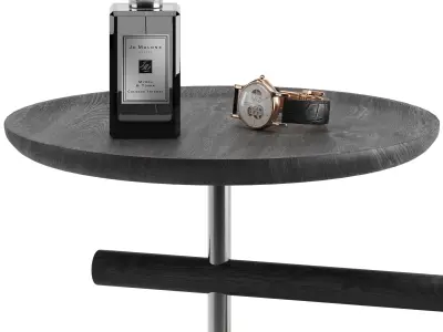 Pianca Contralto con specchio Valet stand 3D model