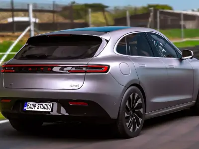 2025 HUAWEI AITO M5 PHEV 3D model