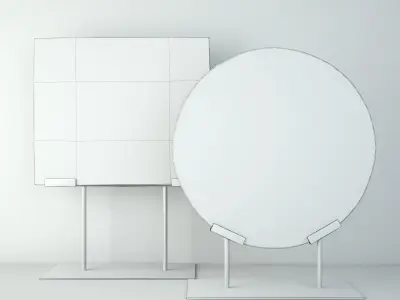 Garden Stepping Stones 3D model