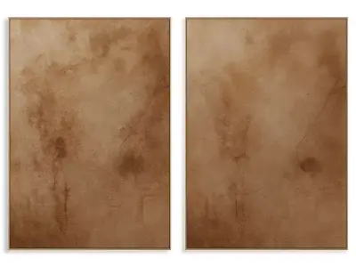 Abstract Painting Frame set 3D model 316