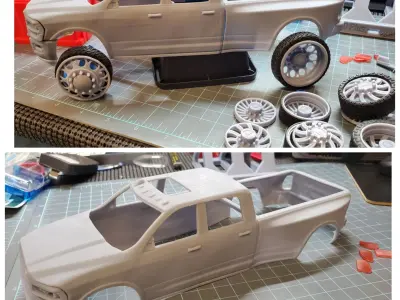 Dodge Ram 3500 2020 Body For Print  3D print model