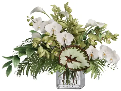 Flower In Vase 79 3D model