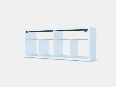 KALLAX Tv-bench Low-poly 3D model