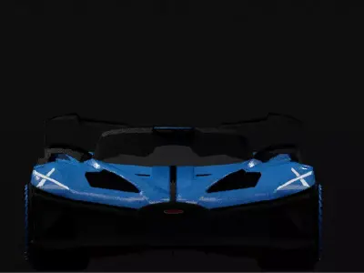 bugatti bolide  3D model