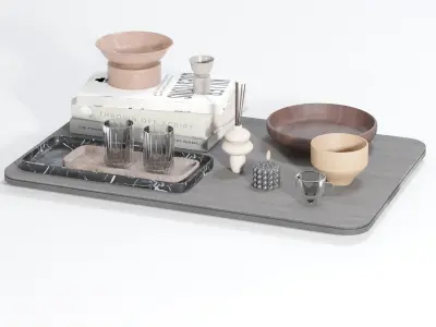 Decorative set-2 3D model