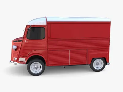 Citroen HY Red 3D model