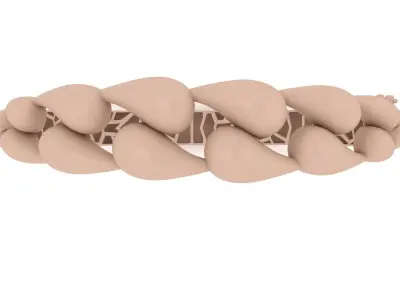 Bracelet 0022 3D print model