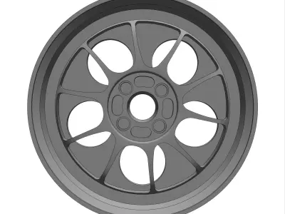 TR Motorsport FF10 164 RIMS FOR HOTWHEELS 3D print model 3D print model