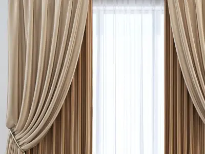 Set 06 Curtain 3D model