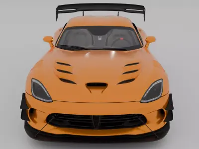 Dodge Viper ACR 3D model