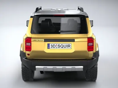 Toyota Land Cruiser 250 2025 3D model