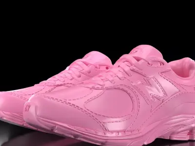 New Balance 2002R 3D print model