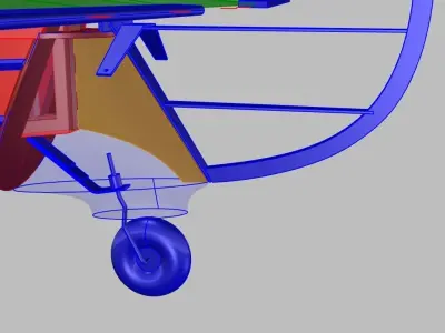Boeing PT-17 Stearman RC airplane  scale 3D print details  3D print model