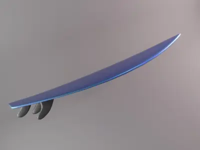 SURFBOARD 3D model purchase