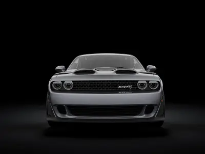 Dodge Challenger SRT Hellcat Redeye Widebody 3D model