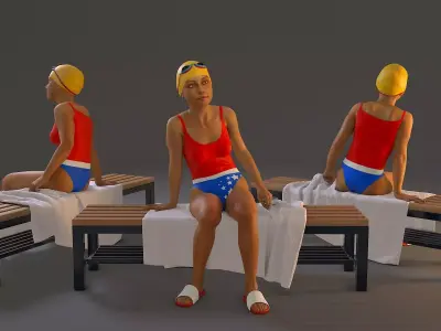 SwwimmingPool Female BCC 2130 009 3D model