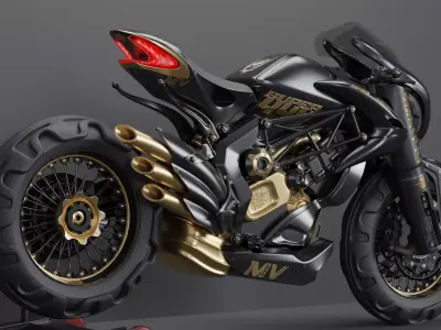 MV Agusta  - Concept Superbike 3D model