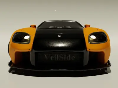 Hans Mazda Rx7 Veilside 3D model