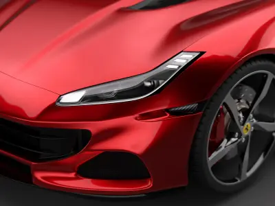 Ferrari Portofino m  3D model