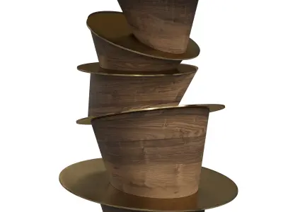 Rachis Table 3D model