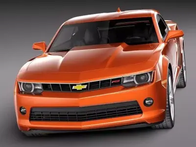Chevrolet Camaro RS 2014 3D model