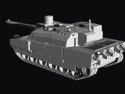Leclerc mbt 3D print model