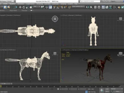 Horse - C1 3D model