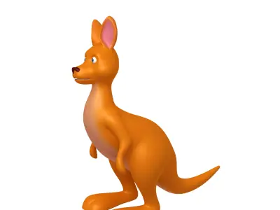 Kangaroo 3D model