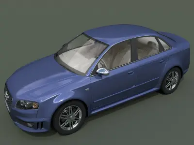 Audi RS4 3D model